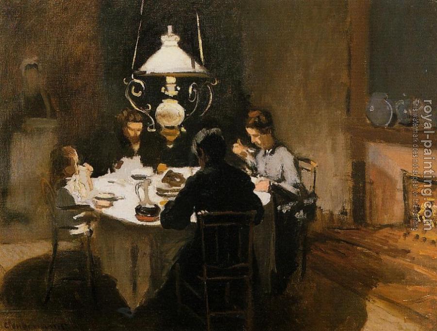 Claude Oscar Monet : The Dinner